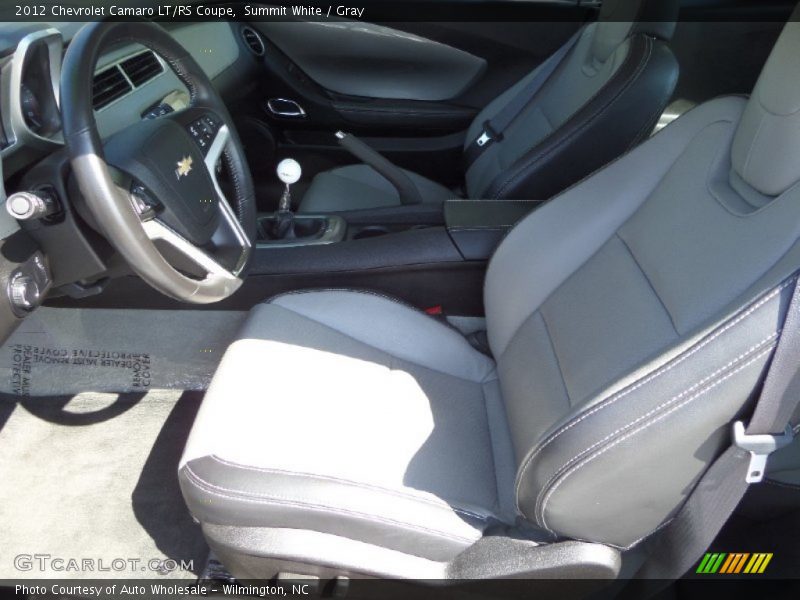 Summit White / Gray 2012 Chevrolet Camaro LT/RS Coupe