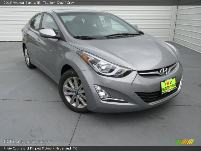 Titanium Gray / Gray 2016 Hyundai Elantra SE