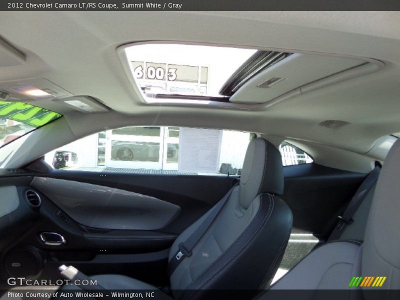 Summit White / Gray 2012 Chevrolet Camaro LT/RS Coupe