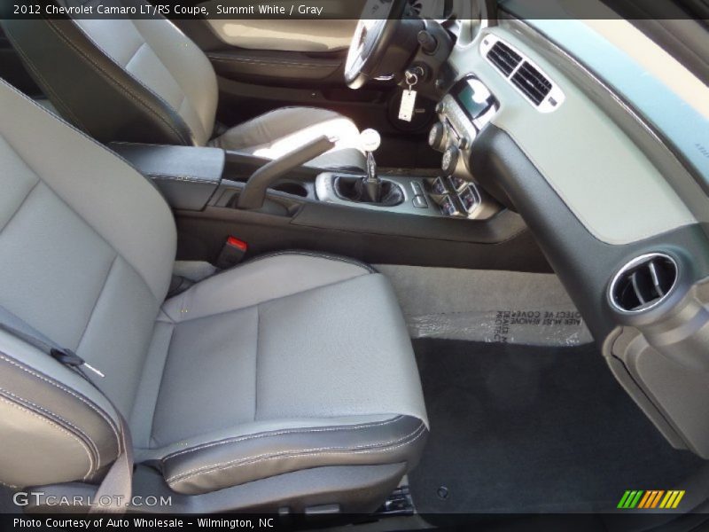 Summit White / Gray 2012 Chevrolet Camaro LT/RS Coupe