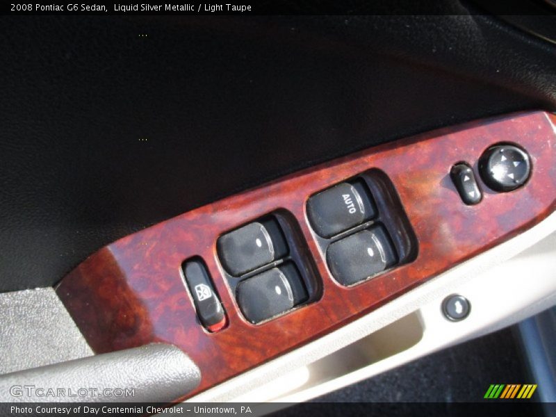 Liquid Silver Metallic / Light Taupe 2008 Pontiac G6 Sedan