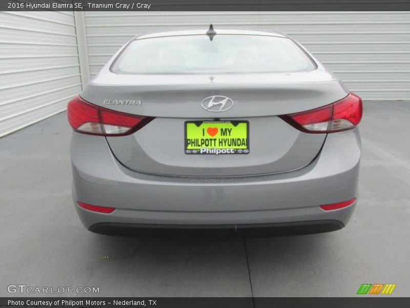Titanium Gray / Gray 2016 Hyundai Elantra SE