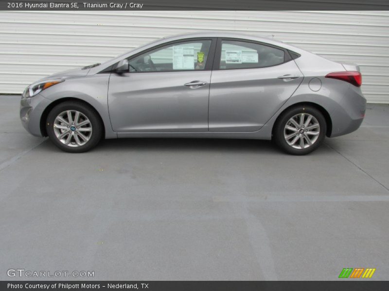 Titanium Gray / Gray 2016 Hyundai Elantra SE