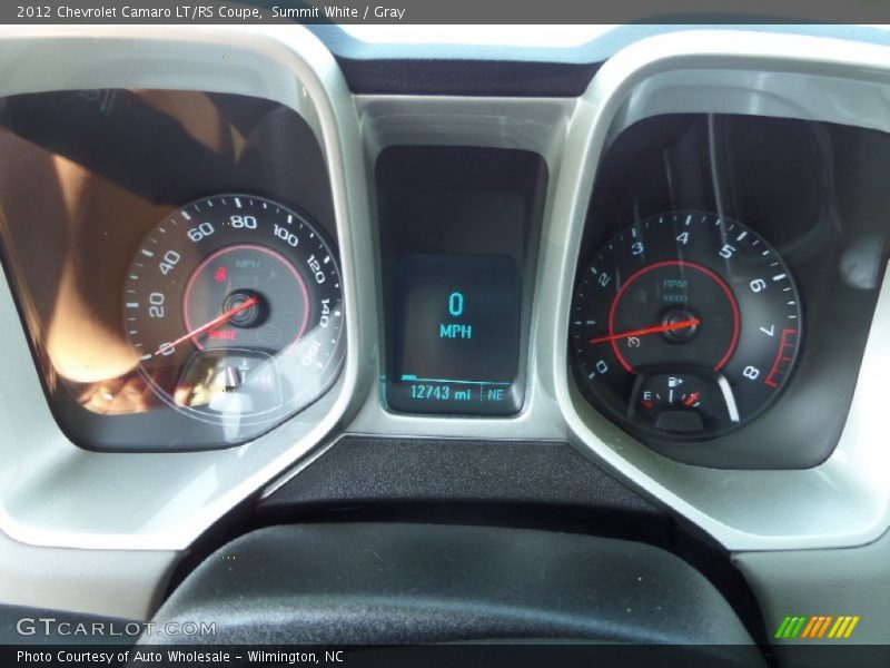 Summit White / Gray 2012 Chevrolet Camaro LT/RS Coupe