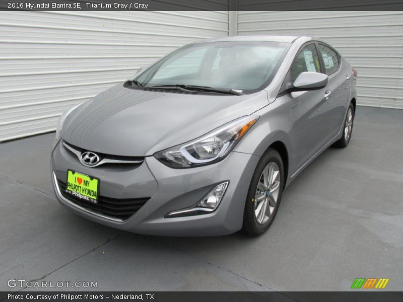 Titanium Gray / Gray 2016 Hyundai Elantra SE