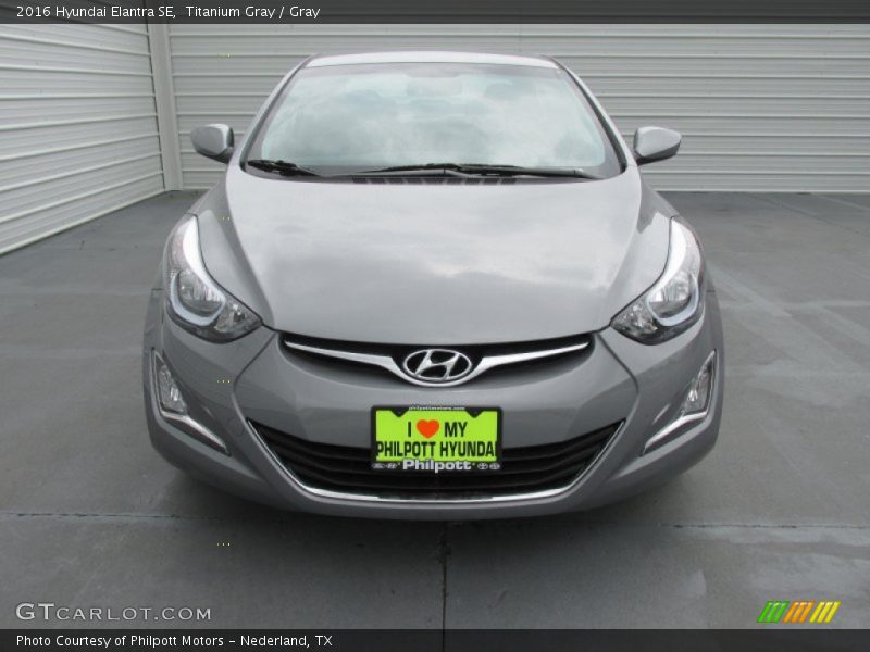 Titanium Gray / Gray 2016 Hyundai Elantra SE