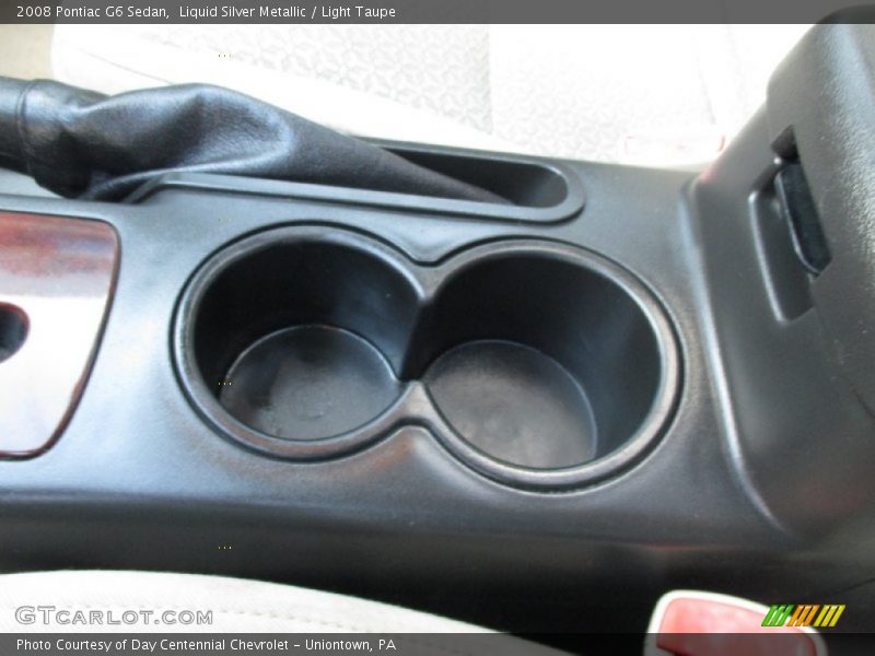 Liquid Silver Metallic / Light Taupe 2008 Pontiac G6 Sedan