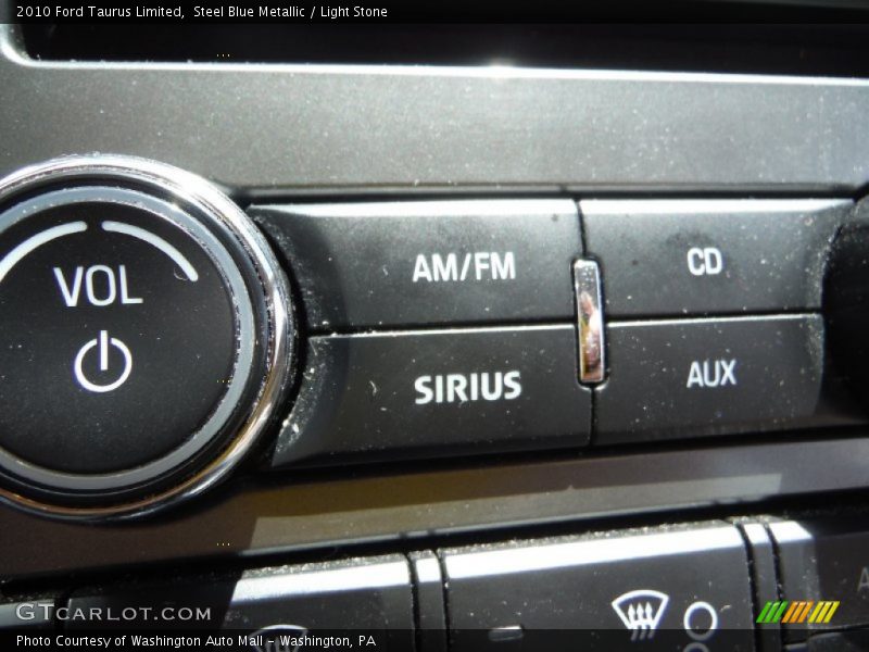 Steel Blue Metallic / Light Stone 2010 Ford Taurus Limited