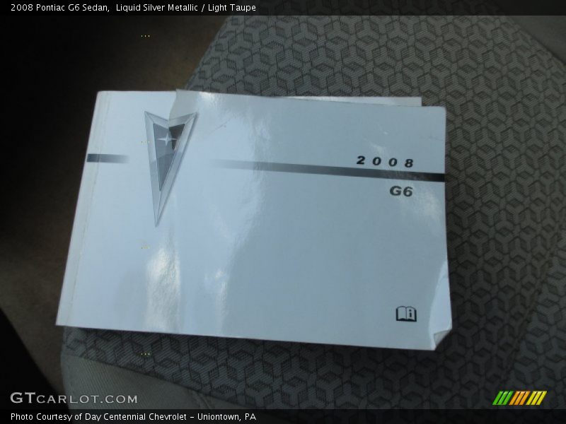 Liquid Silver Metallic / Light Taupe 2008 Pontiac G6 Sedan