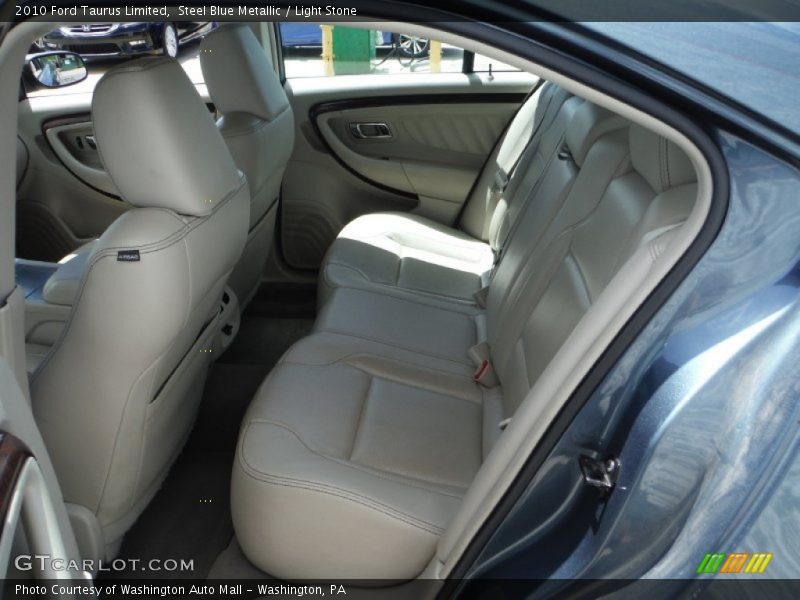 Steel Blue Metallic / Light Stone 2010 Ford Taurus Limited