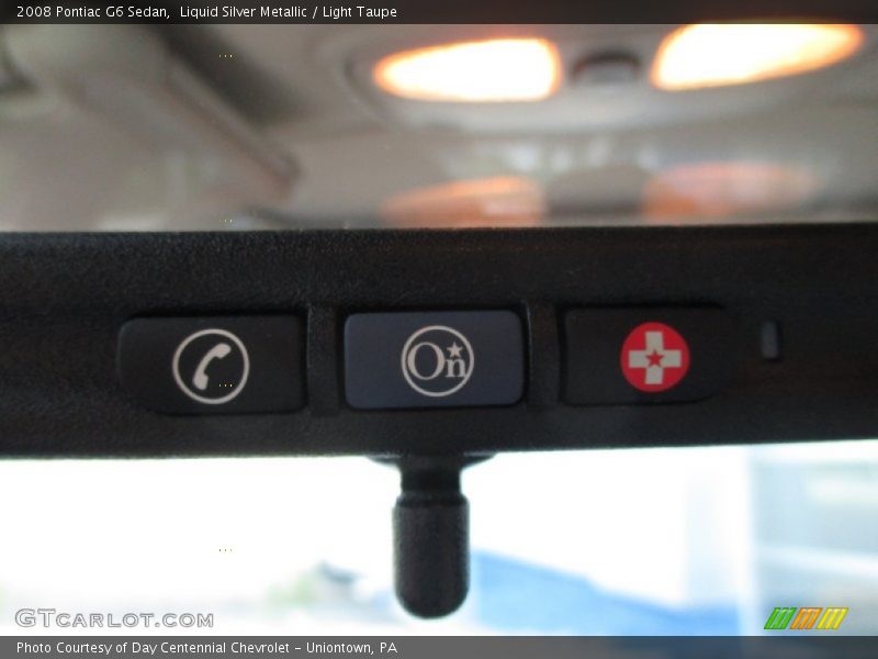 Liquid Silver Metallic / Light Taupe 2008 Pontiac G6 Sedan