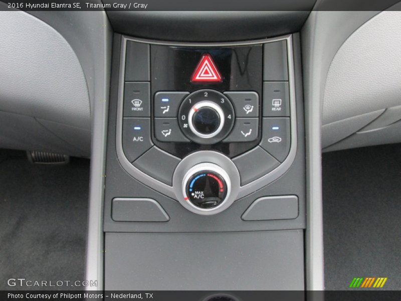 Titanium Gray / Gray 2016 Hyundai Elantra SE
