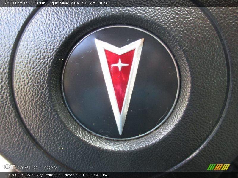 Liquid Silver Metallic / Light Taupe 2008 Pontiac G6 Sedan