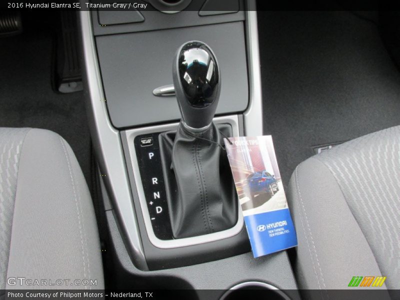Titanium Gray / Gray 2016 Hyundai Elantra SE