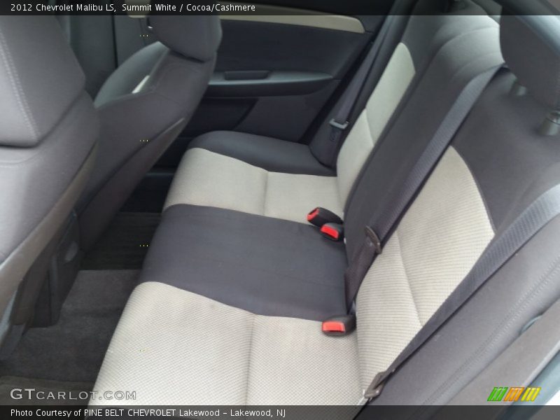 Summit White / Cocoa/Cashmere 2012 Chevrolet Malibu LS