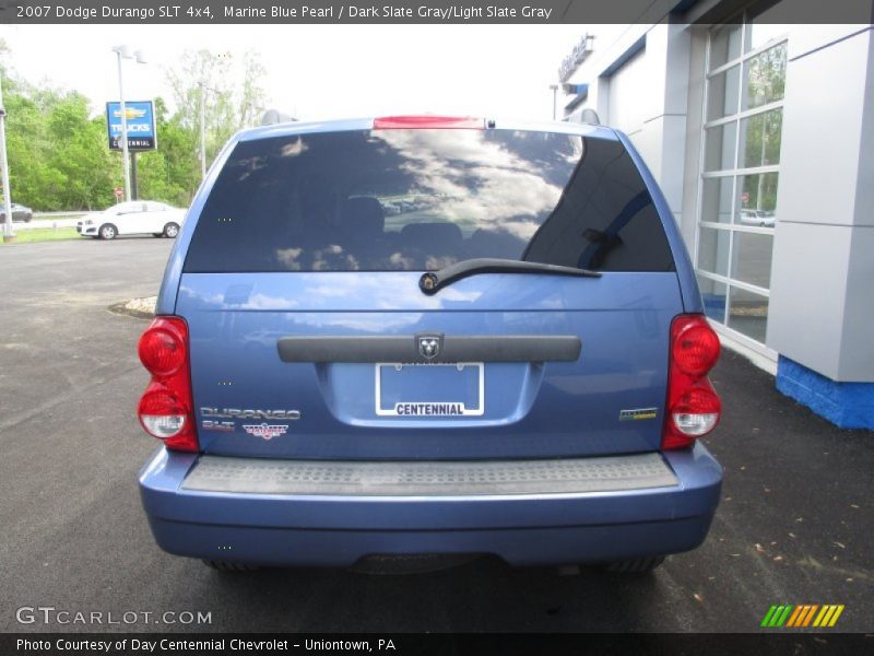Marine Blue Pearl / Dark Slate Gray/Light Slate Gray 2007 Dodge Durango SLT 4x4