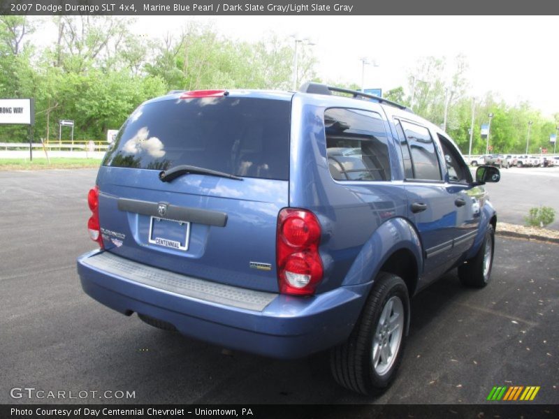 Marine Blue Pearl / Dark Slate Gray/Light Slate Gray 2007 Dodge Durango SLT 4x4