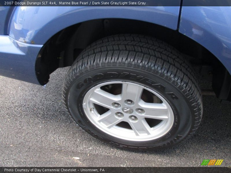 Marine Blue Pearl / Dark Slate Gray/Light Slate Gray 2007 Dodge Durango SLT 4x4