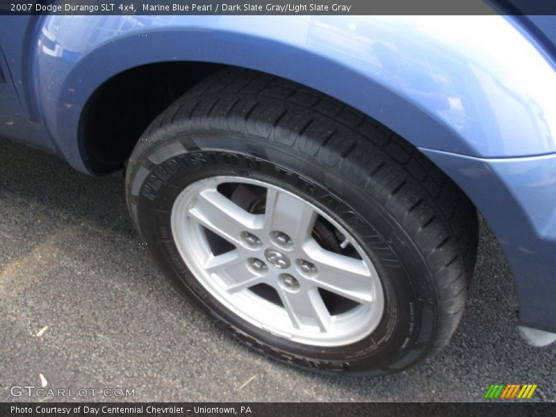 Marine Blue Pearl / Dark Slate Gray/Light Slate Gray 2007 Dodge Durango SLT 4x4