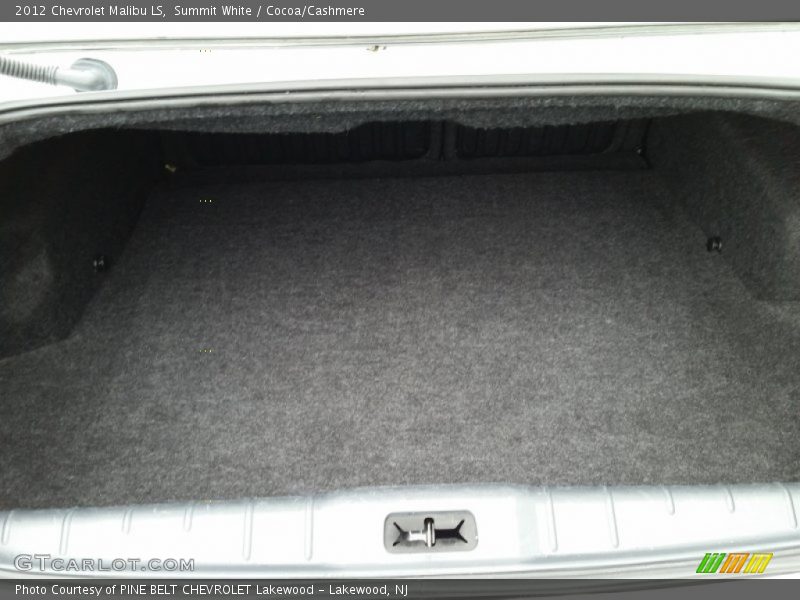 Summit White / Cocoa/Cashmere 2012 Chevrolet Malibu LS