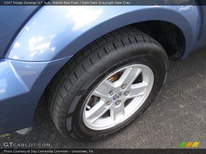 Marine Blue Pearl / Dark Slate Gray/Light Slate Gray 2007 Dodge Durango SLT 4x4
