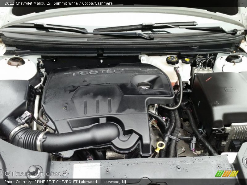 Summit White / Cocoa/Cashmere 2012 Chevrolet Malibu LS