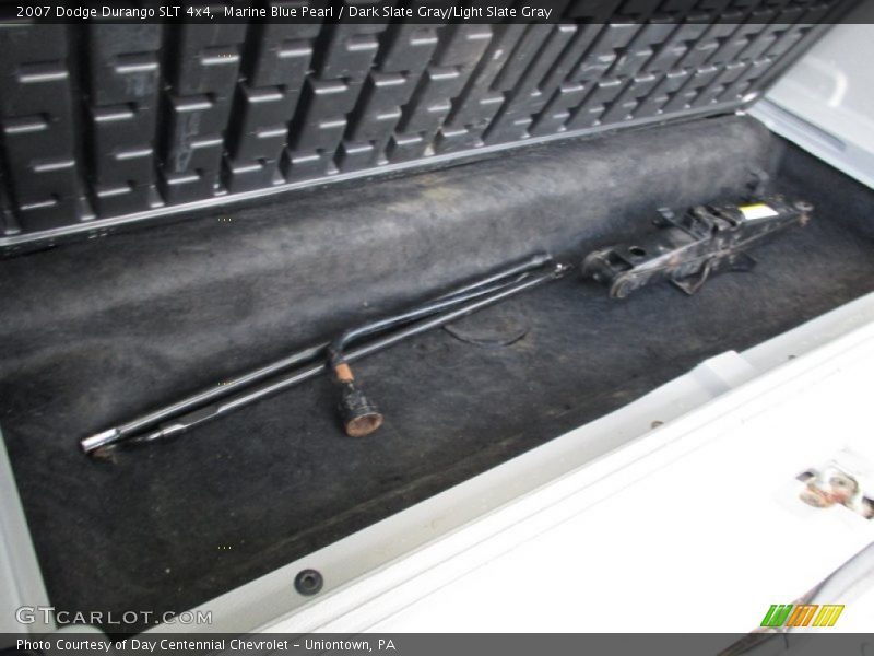 Marine Blue Pearl / Dark Slate Gray/Light Slate Gray 2007 Dodge Durango SLT 4x4