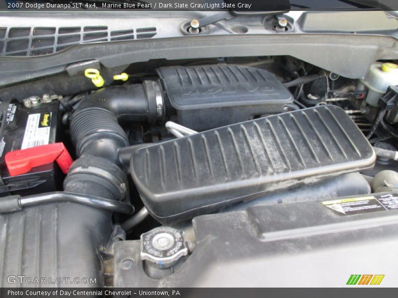 Marine Blue Pearl / Dark Slate Gray/Light Slate Gray 2007 Dodge Durango SLT 4x4