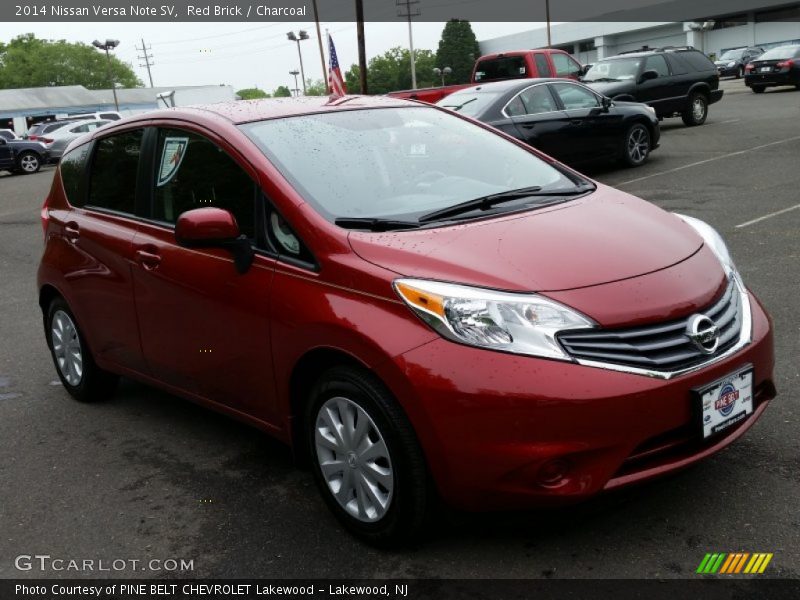 Red Brick / Charcoal 2014 Nissan Versa Note SV