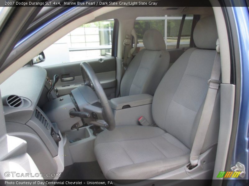Marine Blue Pearl / Dark Slate Gray/Light Slate Gray 2007 Dodge Durango SLT 4x4