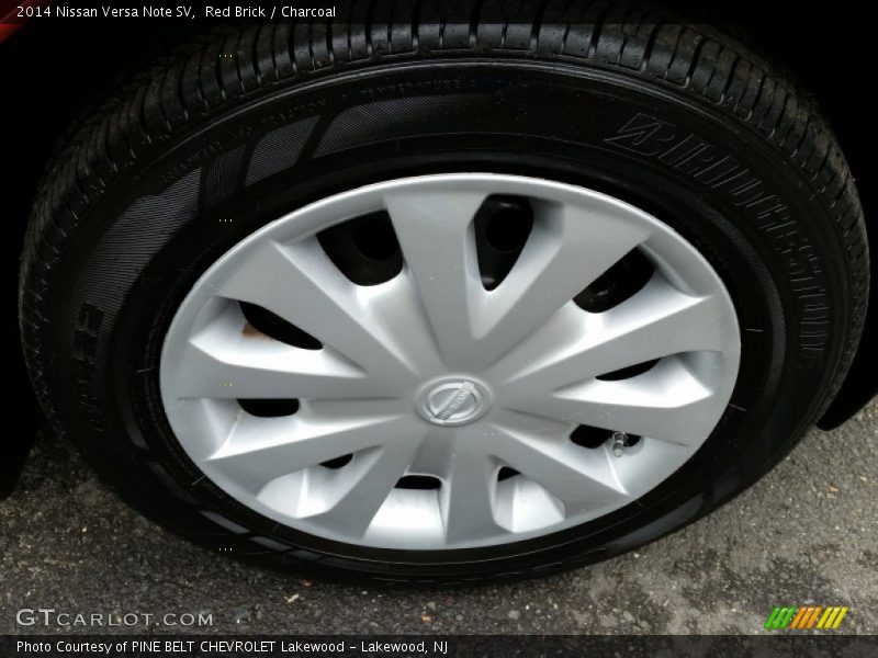 Red Brick / Charcoal 2014 Nissan Versa Note SV