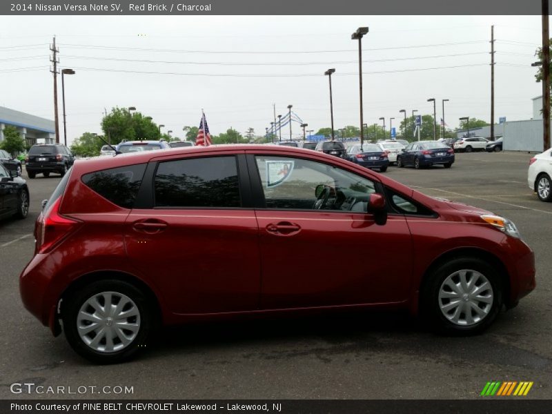 Red Brick / Charcoal 2014 Nissan Versa Note SV