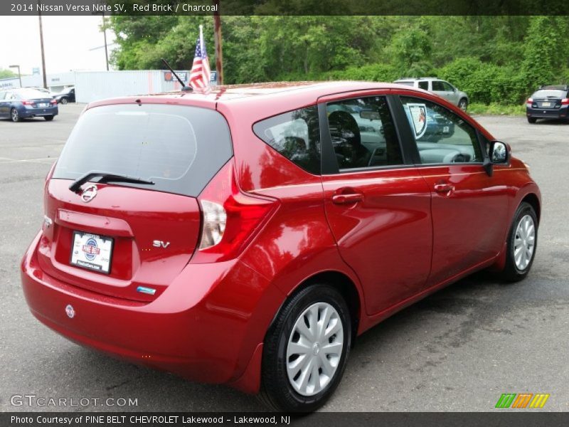 Red Brick / Charcoal 2014 Nissan Versa Note SV