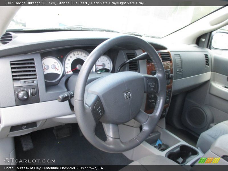 Marine Blue Pearl / Dark Slate Gray/Light Slate Gray 2007 Dodge Durango SLT 4x4