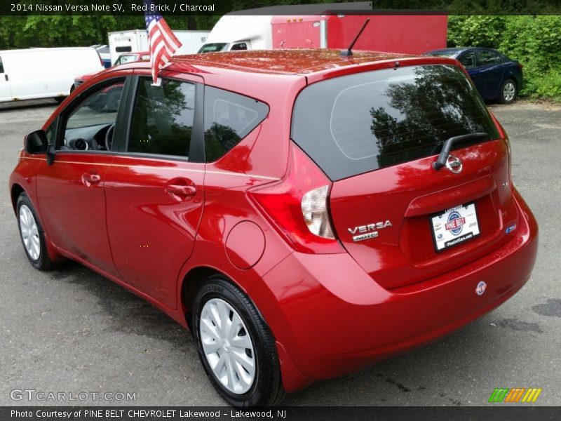 Red Brick / Charcoal 2014 Nissan Versa Note SV