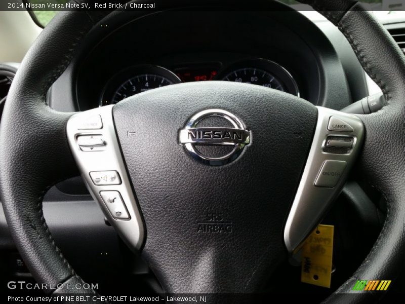 Red Brick / Charcoal 2014 Nissan Versa Note SV