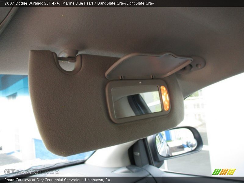 Marine Blue Pearl / Dark Slate Gray/Light Slate Gray 2007 Dodge Durango SLT 4x4