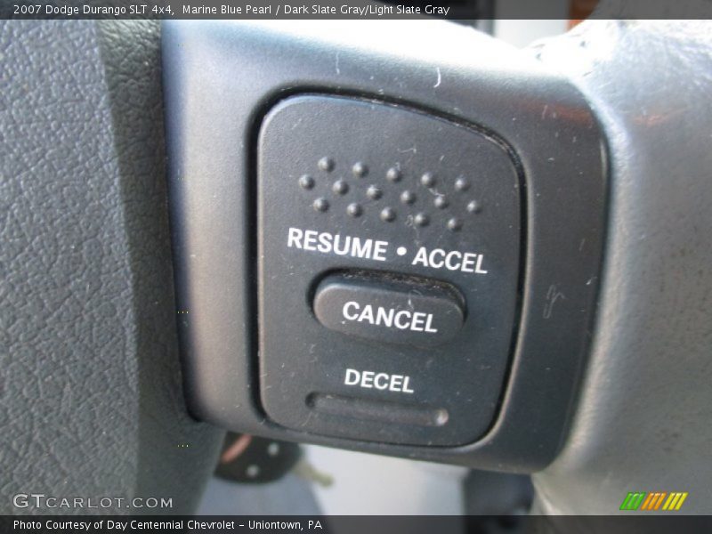 Marine Blue Pearl / Dark Slate Gray/Light Slate Gray 2007 Dodge Durango SLT 4x4