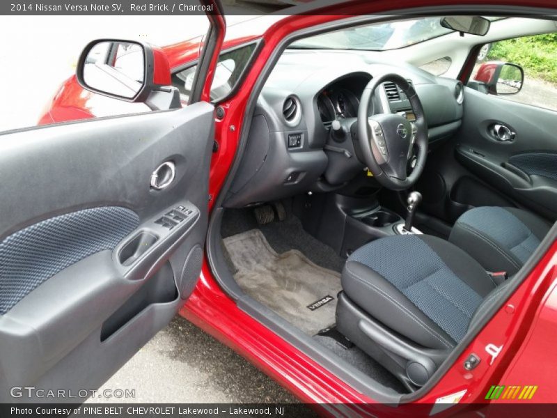 Red Brick / Charcoal 2014 Nissan Versa Note SV