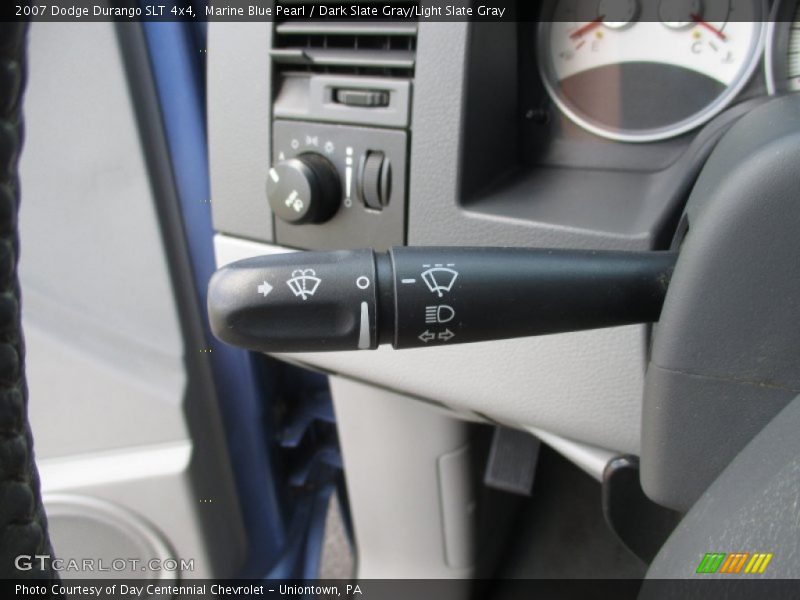 Marine Blue Pearl / Dark Slate Gray/Light Slate Gray 2007 Dodge Durango SLT 4x4