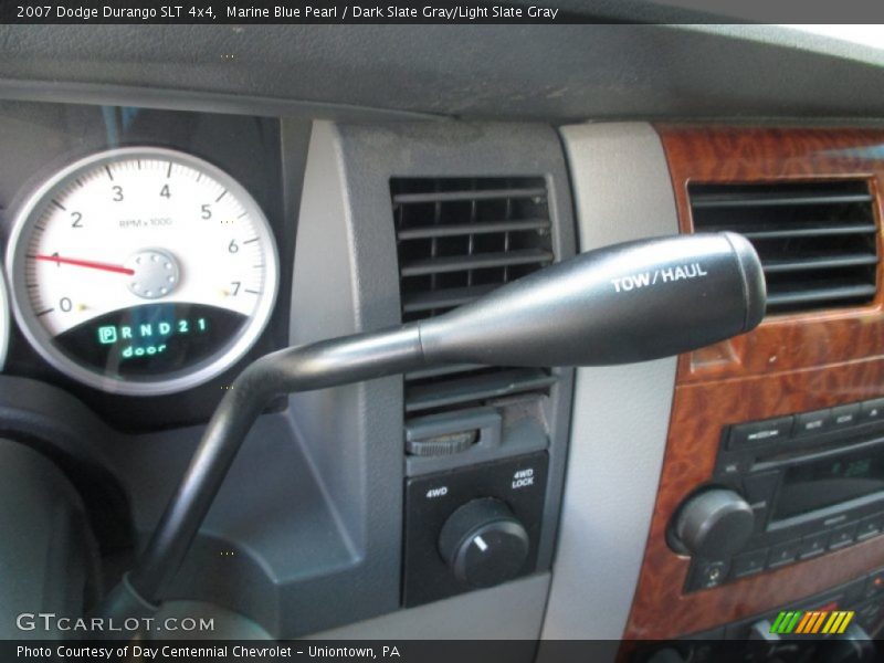 Marine Blue Pearl / Dark Slate Gray/Light Slate Gray 2007 Dodge Durango SLT 4x4