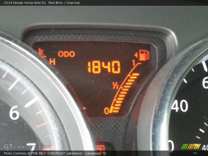 Red Brick / Charcoal 2014 Nissan Versa Note SV