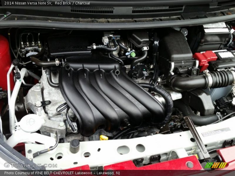 Red Brick / Charcoal 2014 Nissan Versa Note SV