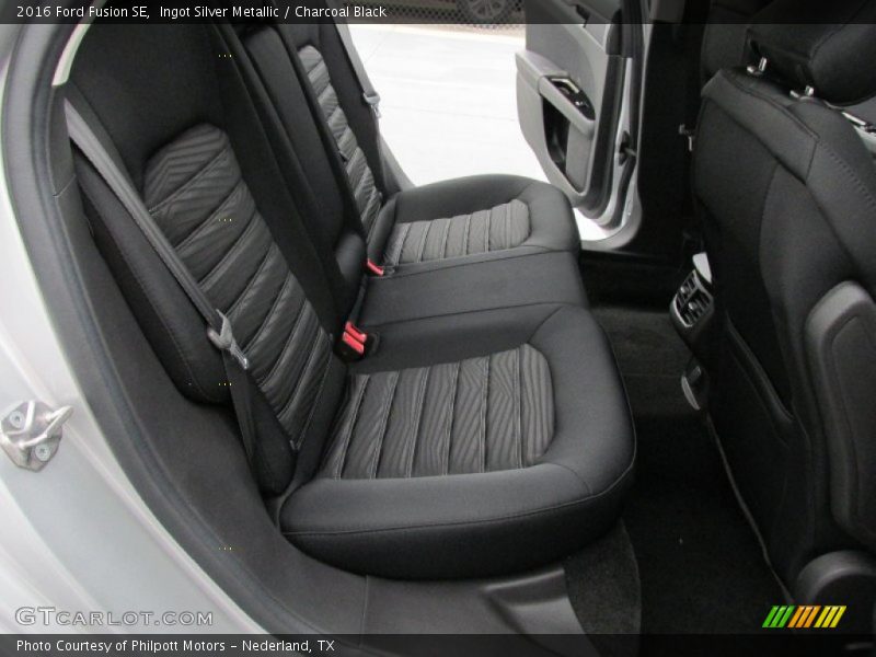 Rear Seat of 2016 Fusion SE