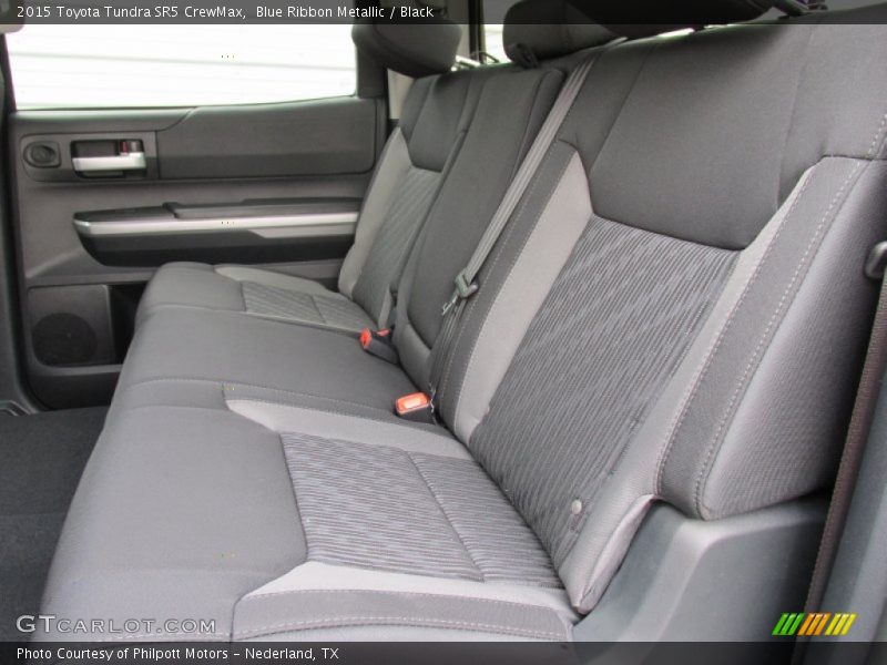Blue Ribbon Metallic / Black 2015 Toyota Tundra SR5 CrewMax