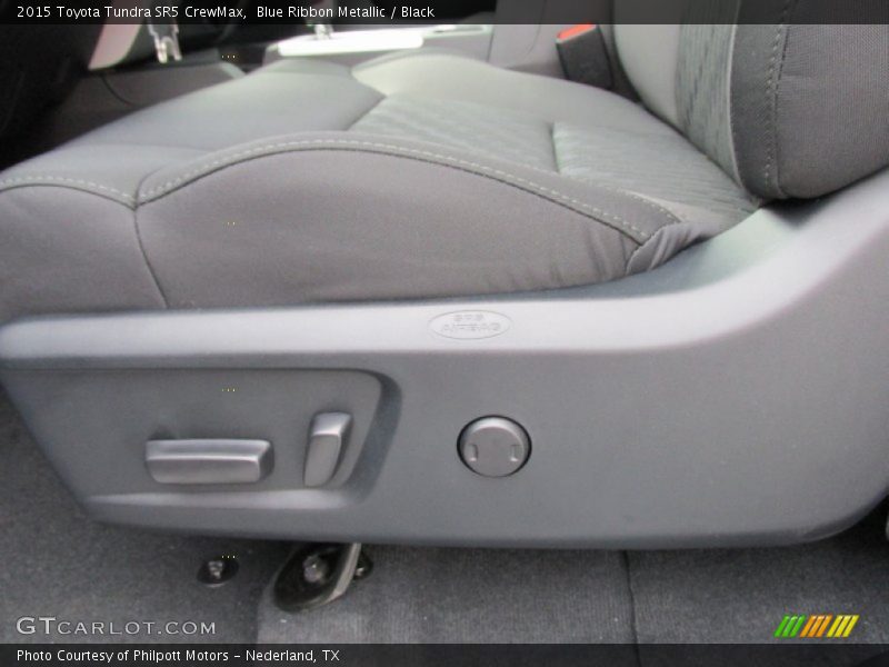 Blue Ribbon Metallic / Black 2015 Toyota Tundra SR5 CrewMax