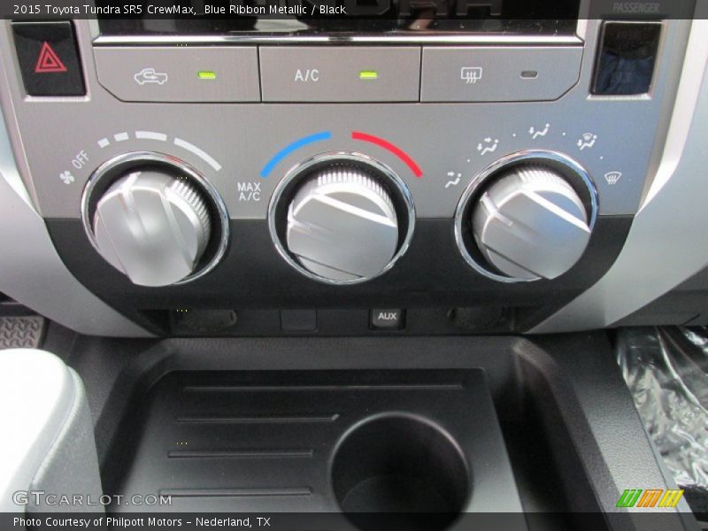 Blue Ribbon Metallic / Black 2015 Toyota Tundra SR5 CrewMax