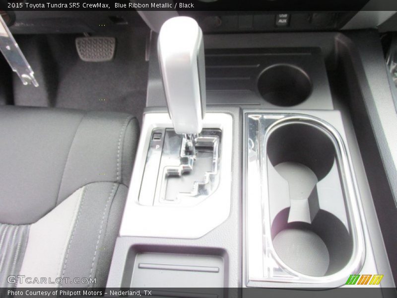 Blue Ribbon Metallic / Black 2015 Toyota Tundra SR5 CrewMax