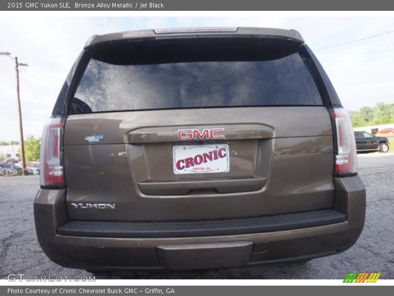 Bronze Alloy Metallic / Jet Black 2015 GMC Yukon SLE