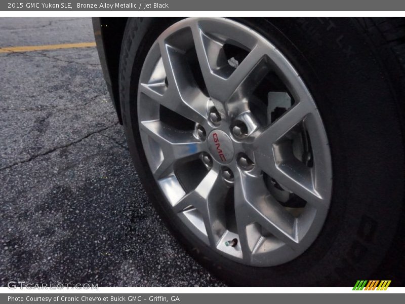 Bronze Alloy Metallic / Jet Black 2015 GMC Yukon SLE